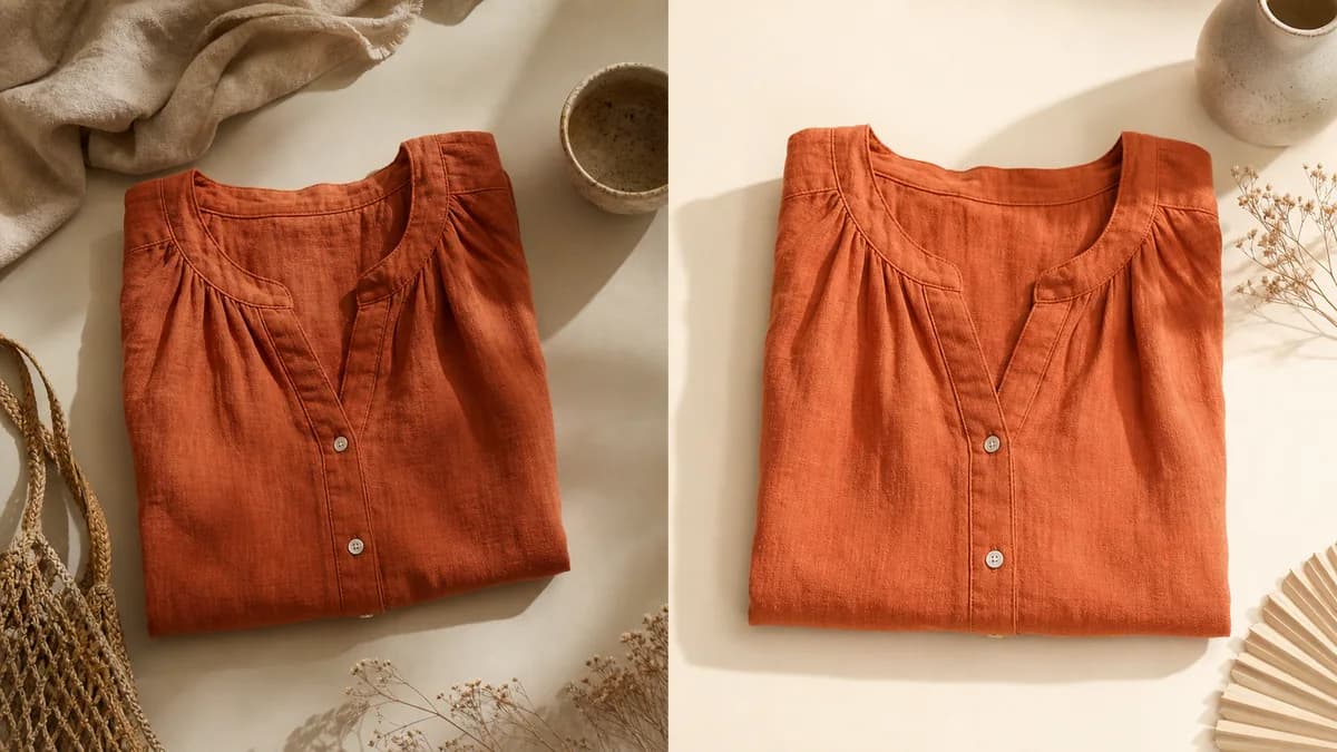 How to Turn a Phone Photo into a Professional Clothing Photo